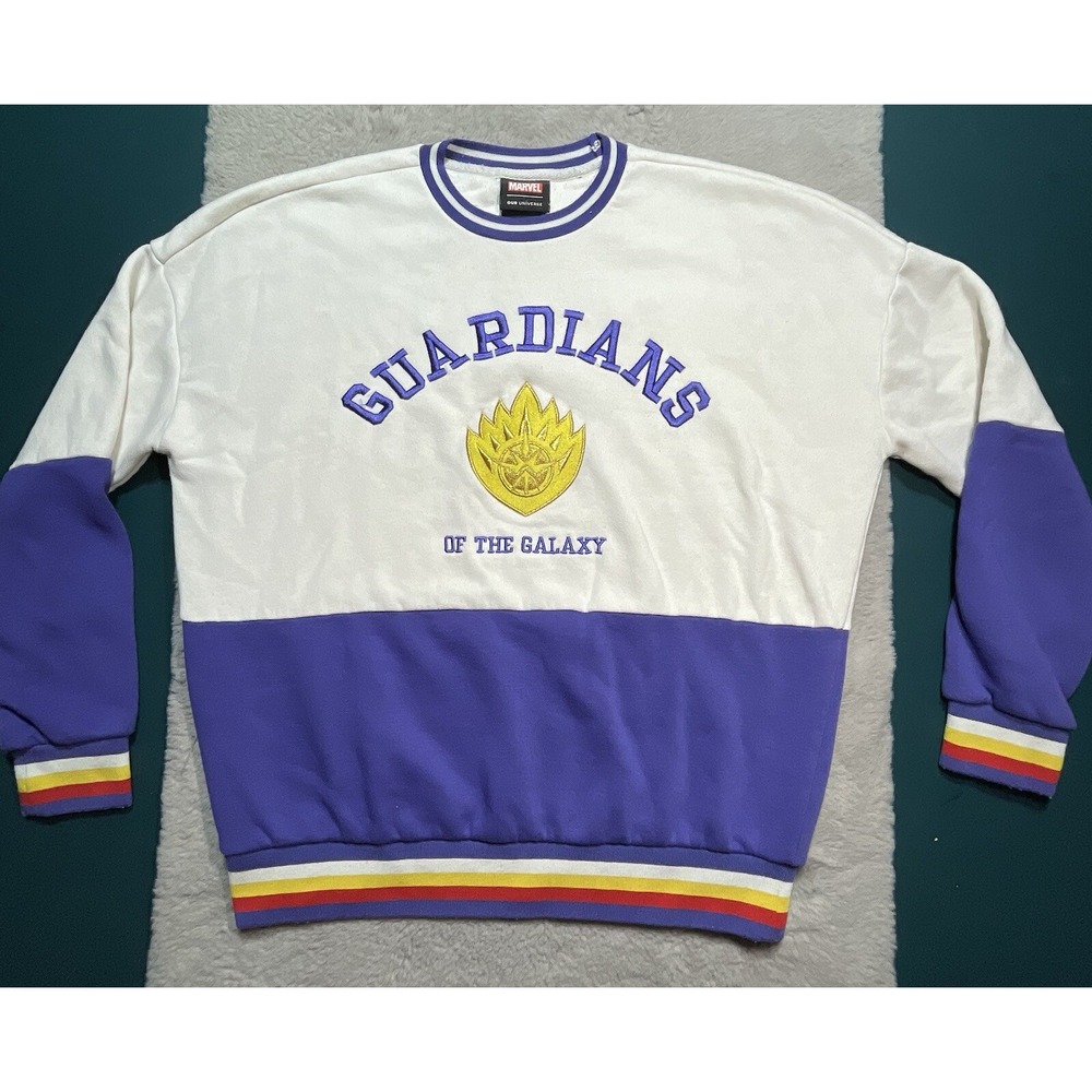 Guardians of the Galaxy Crewneck sweatshirt  Pullover Size Men's‎ Small Marvel